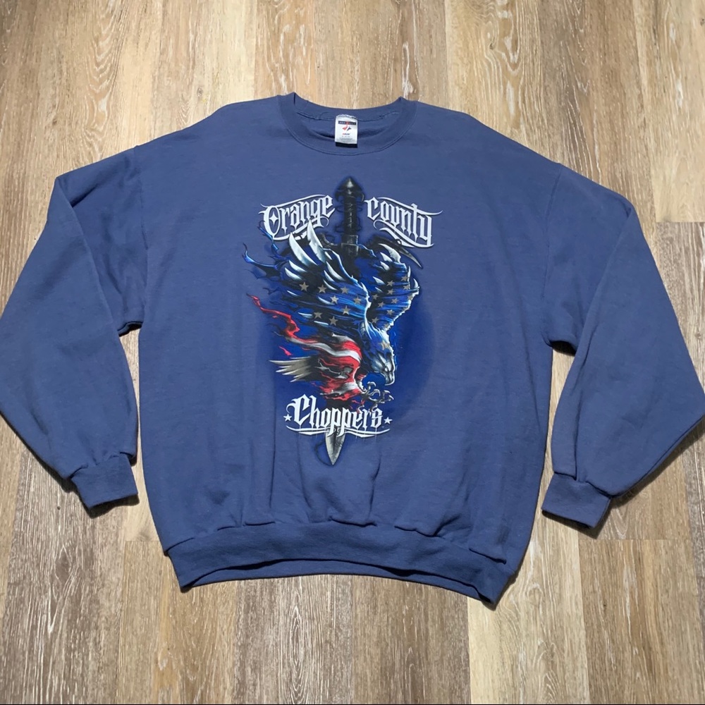 🔥Orange County Chopper Sweater Sz XL